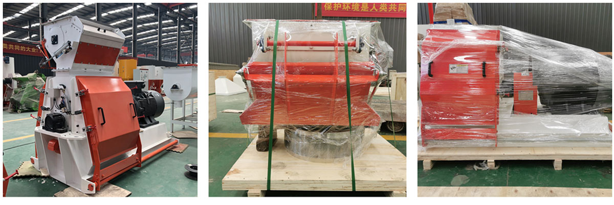 坦桑尼亞客戶(hù)定制的水滴型粉碎機(jī)和配件已發(fā)貨