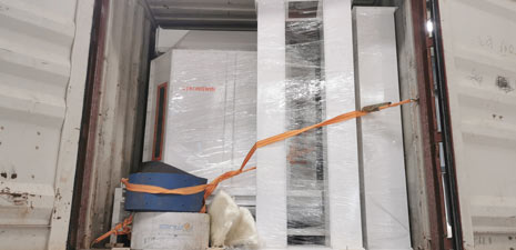 成套SZLH 350飼料加工設(shè)備已運往秘魯